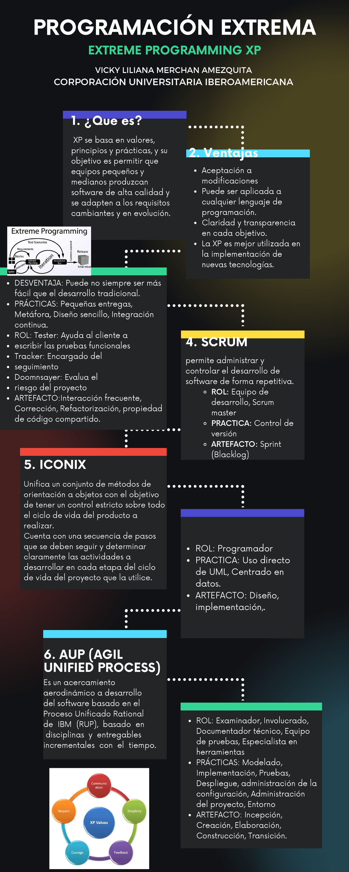 Infografía de Proceso Pantalla Interfaz Pixel Rosa - PROGRAMACIÓN ...
