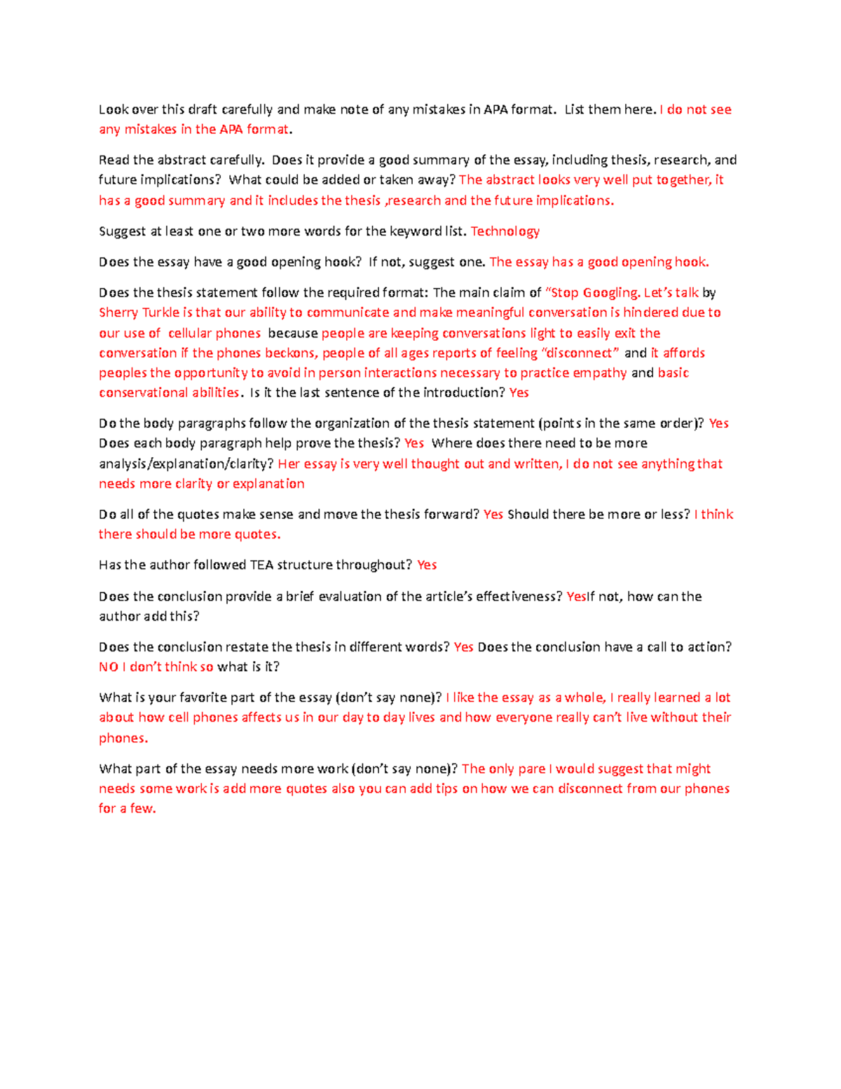 Document - Look over this draft carefully and make note of any mistakes ...