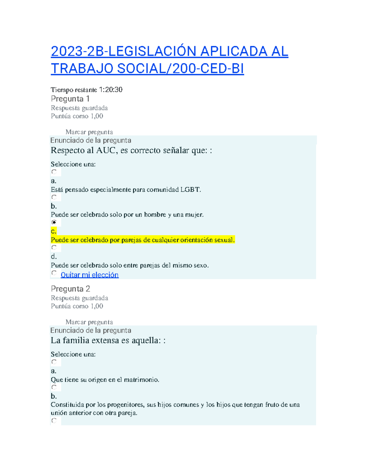 Prueba 2 Legislacion Aplicada Al Trabajo Social 27-06-23 - 2023 - 2B ...