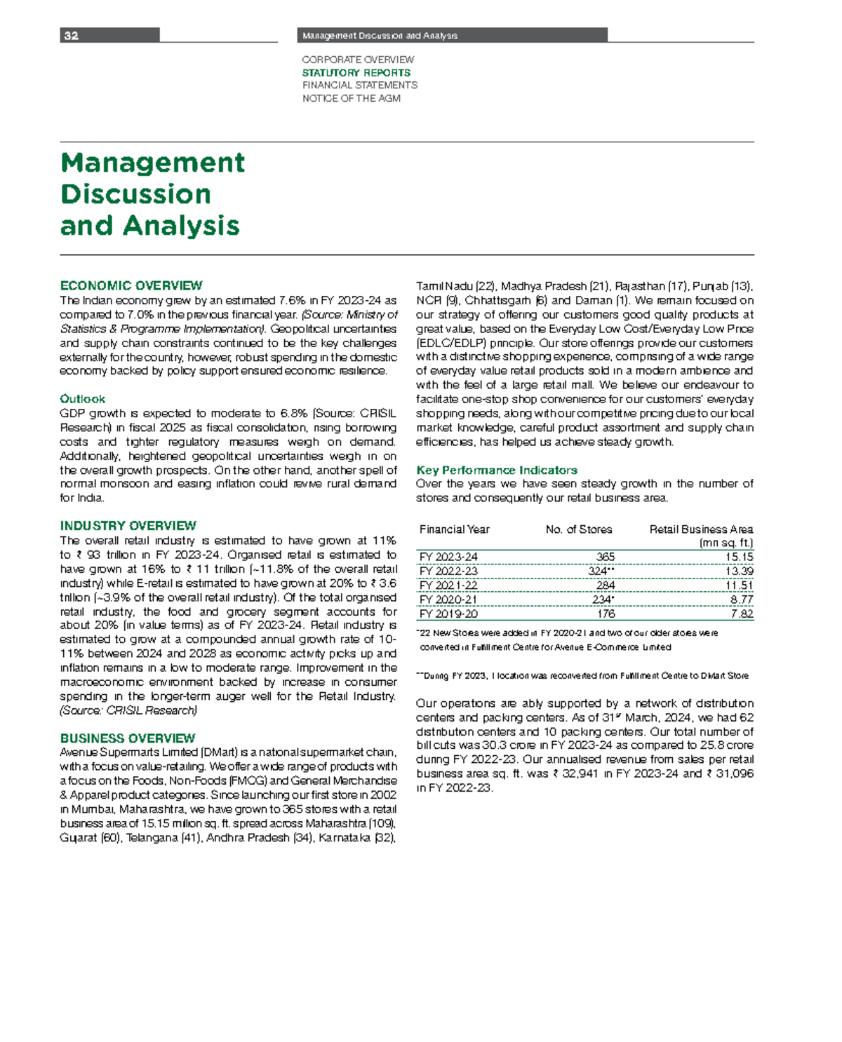 Discussion and Analysis - Management Discussion and Analysis ECONOMIC ...