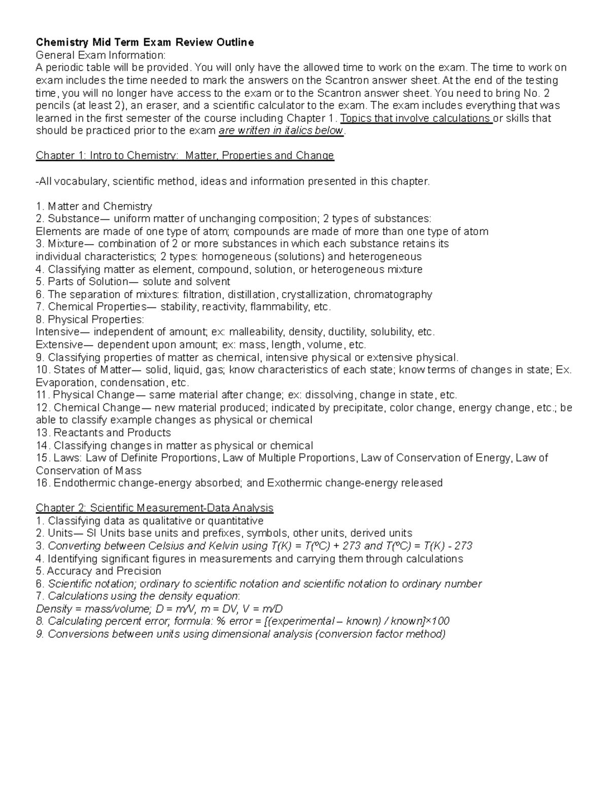 2022-23-mid-term-review-shs-chemistry-mid-term-exam-review-outline