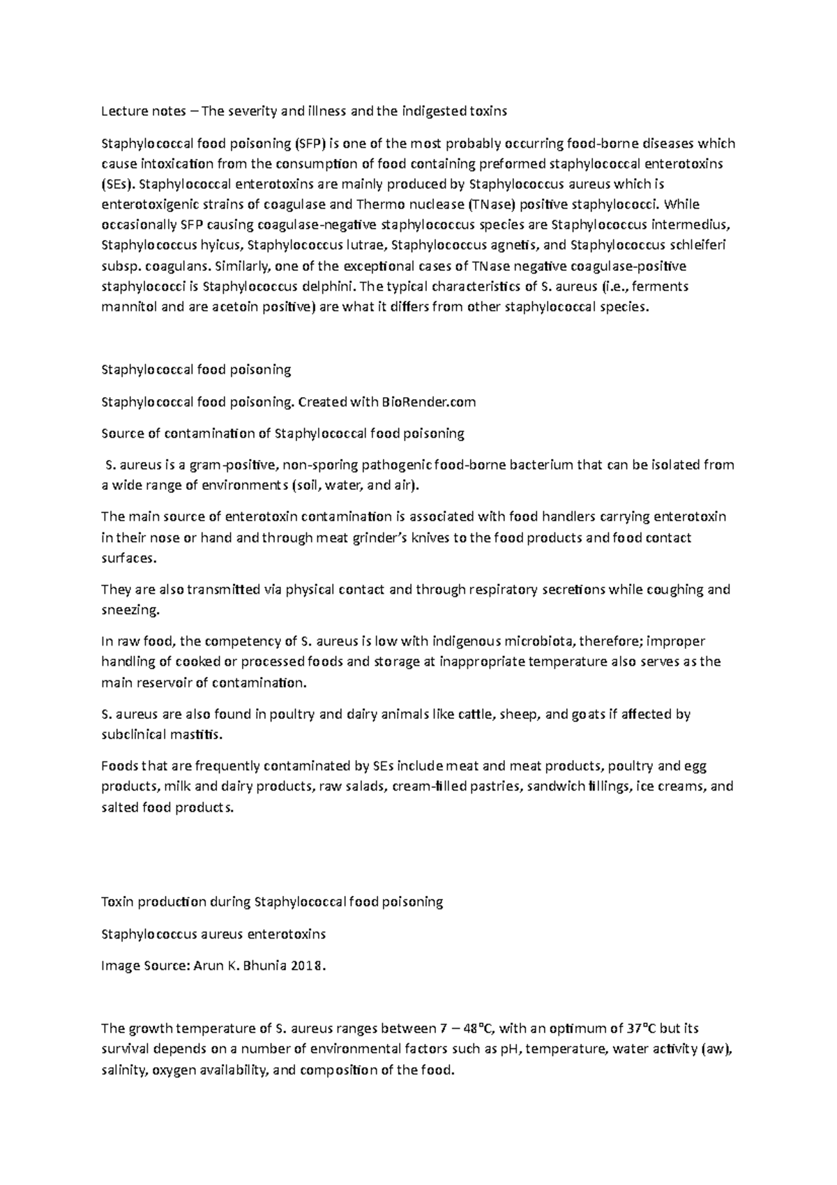 Lecture notes – The severity and illness and the indigested toxins ...