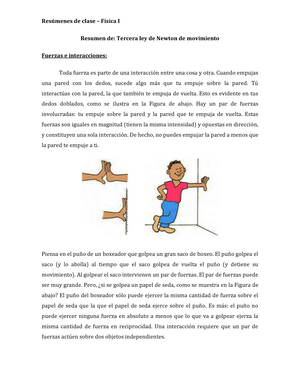 Apeirofobia y tercera Ley de Newton