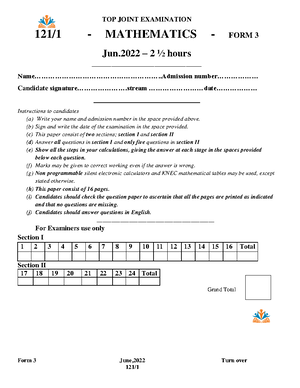FORM 3 HIST Alambo - FORM 3 notes only - HISTORY AND 2023 1 ST EDITION ...