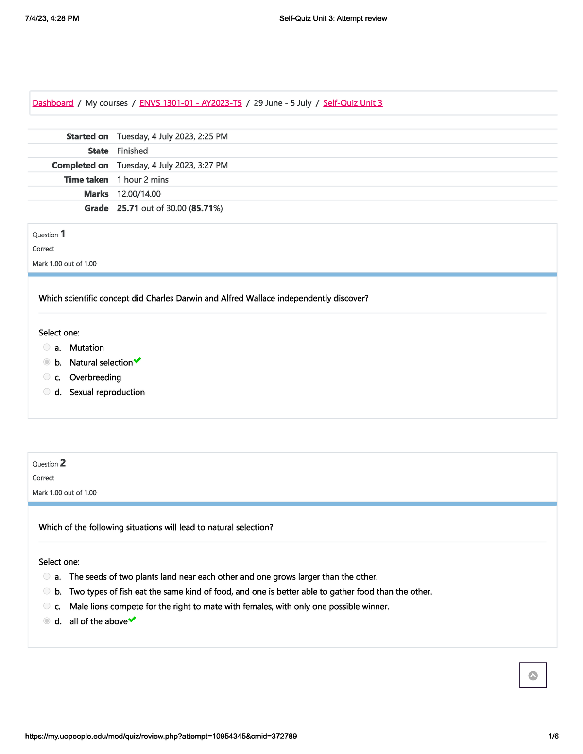 Quiz 3 - Quiz - CS 1103 - Studocu