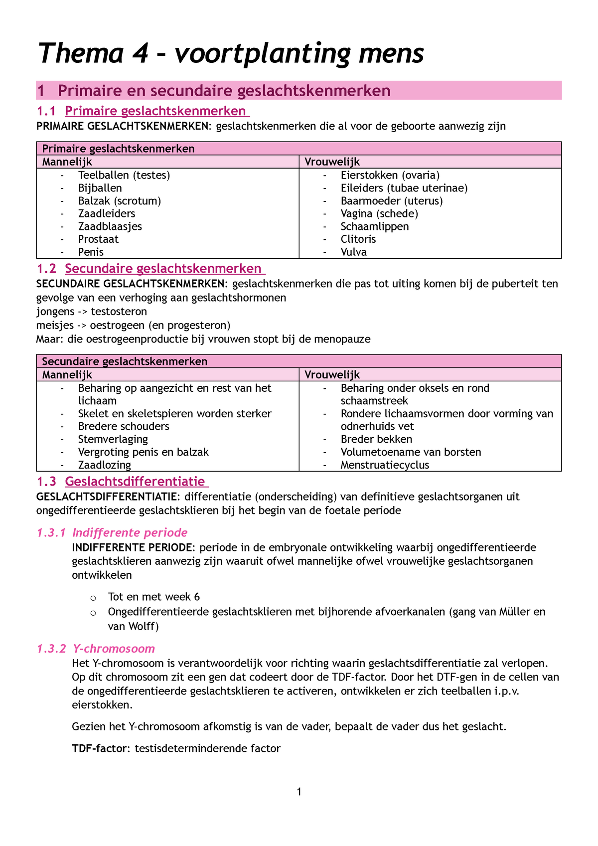 BIO SV Deel-2 Thema-4 - Samenvatting Biologie Thema 4 5.2/6.2 - Thema 4 ...