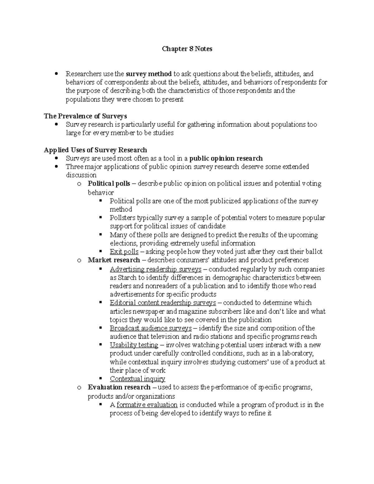 Ch 8 Book Notes - Summary Investigating Communication - Chapter 8 Notes ...