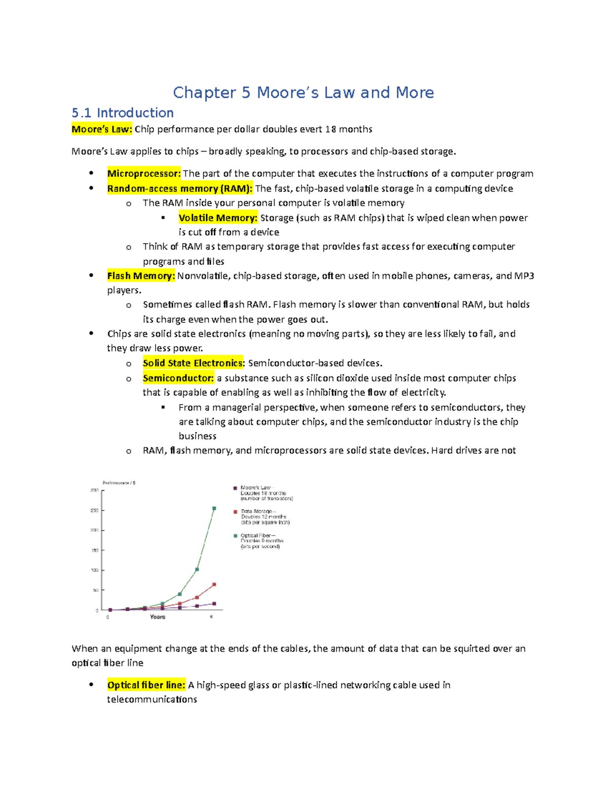 Chapter 5 Moore's Law And More - Chapter 5 Moore’s Law And More 5 ...