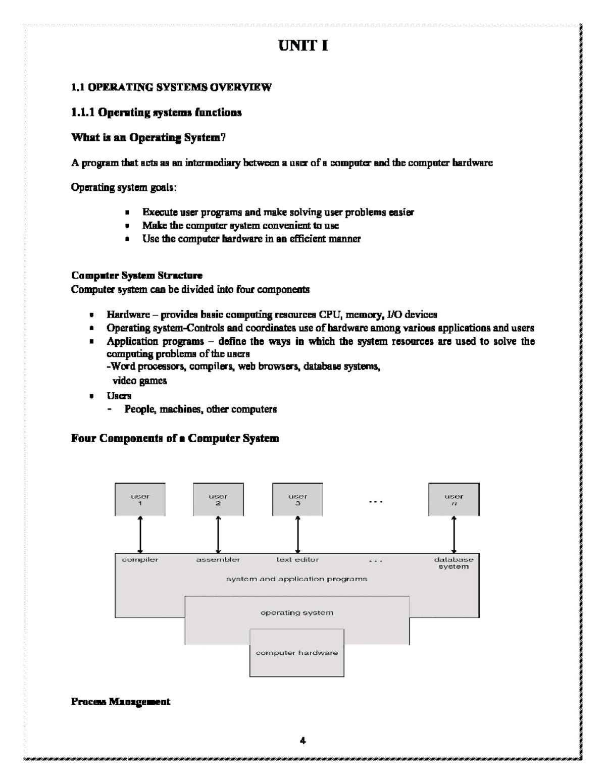 Unit-1-class Notes-Operating System Notes @ Galgotias University ...