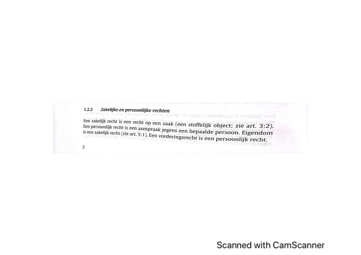 Vermogensrecht week 6 - mooi - Recht en menselijk gedrag - Studeersnel