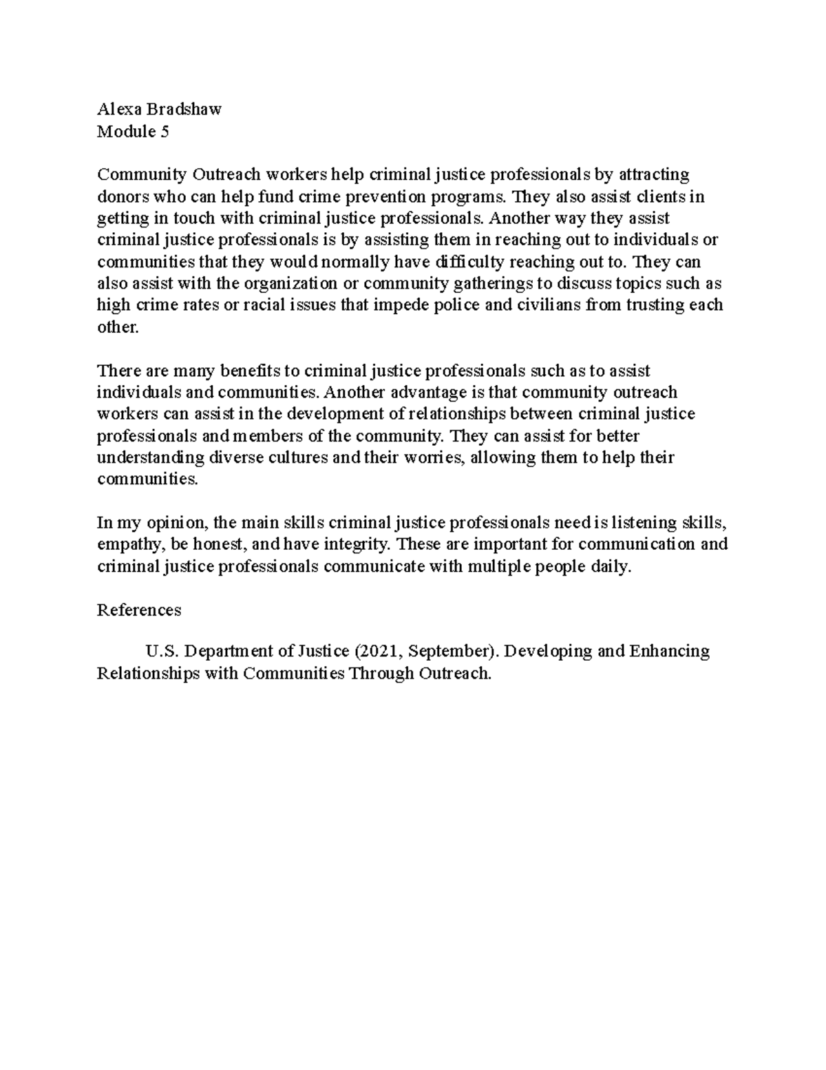 Module+5-2 - CJ-112 Module 5-2 - Alexa Bradshaw Module 5 Community ...