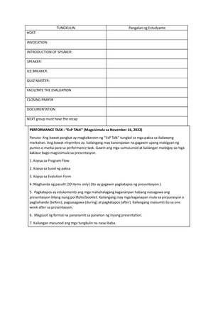 Es P10V2Q2 - Grade 10, 2nd Quarter Module - EsP IKALAWANG MARKAHAN G ...