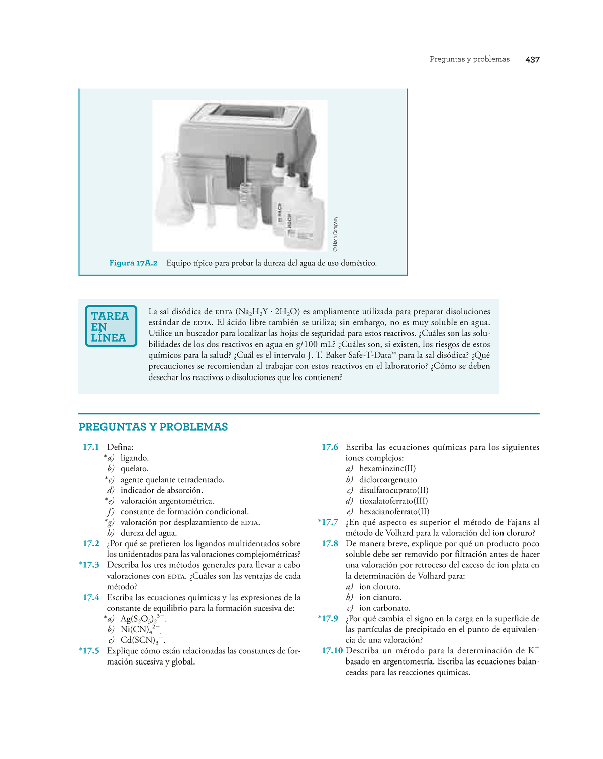 Solucionario Capítulo De Complejometría Del SKOOG 9na Edición ...