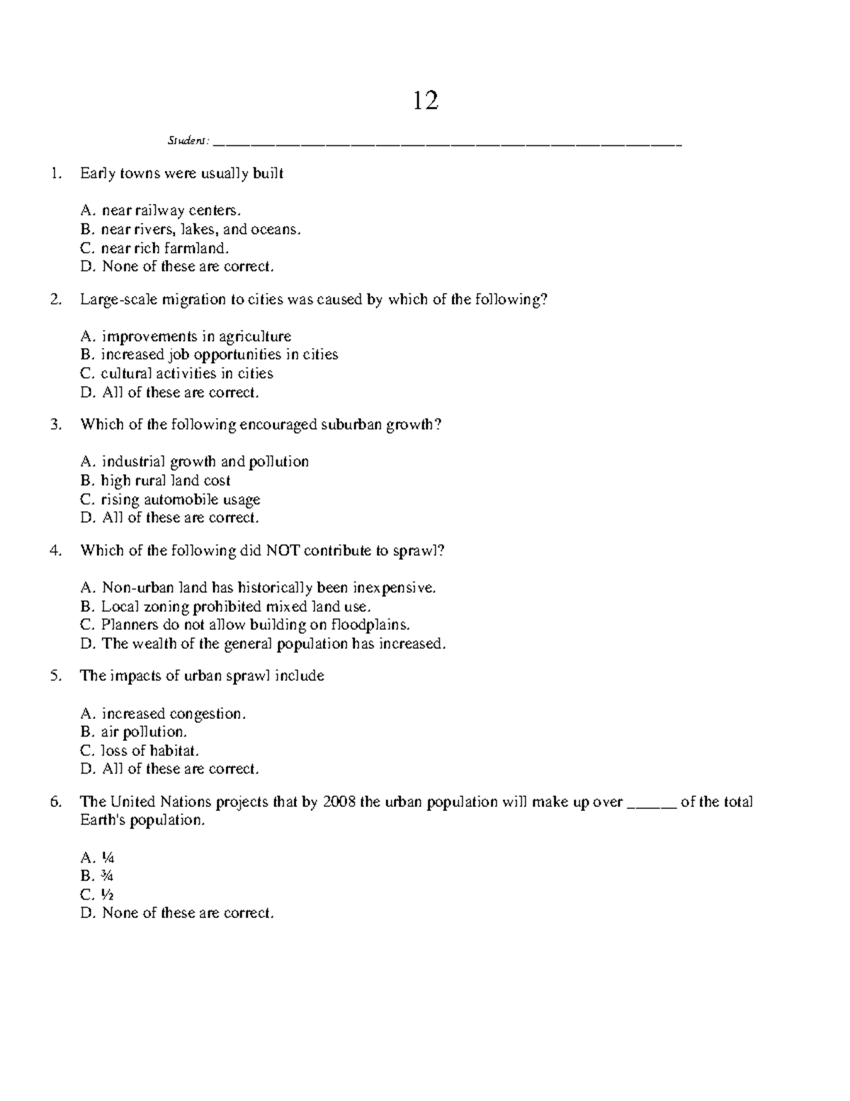 12 An Intro To Environmental Science Course 12 Student Studocu