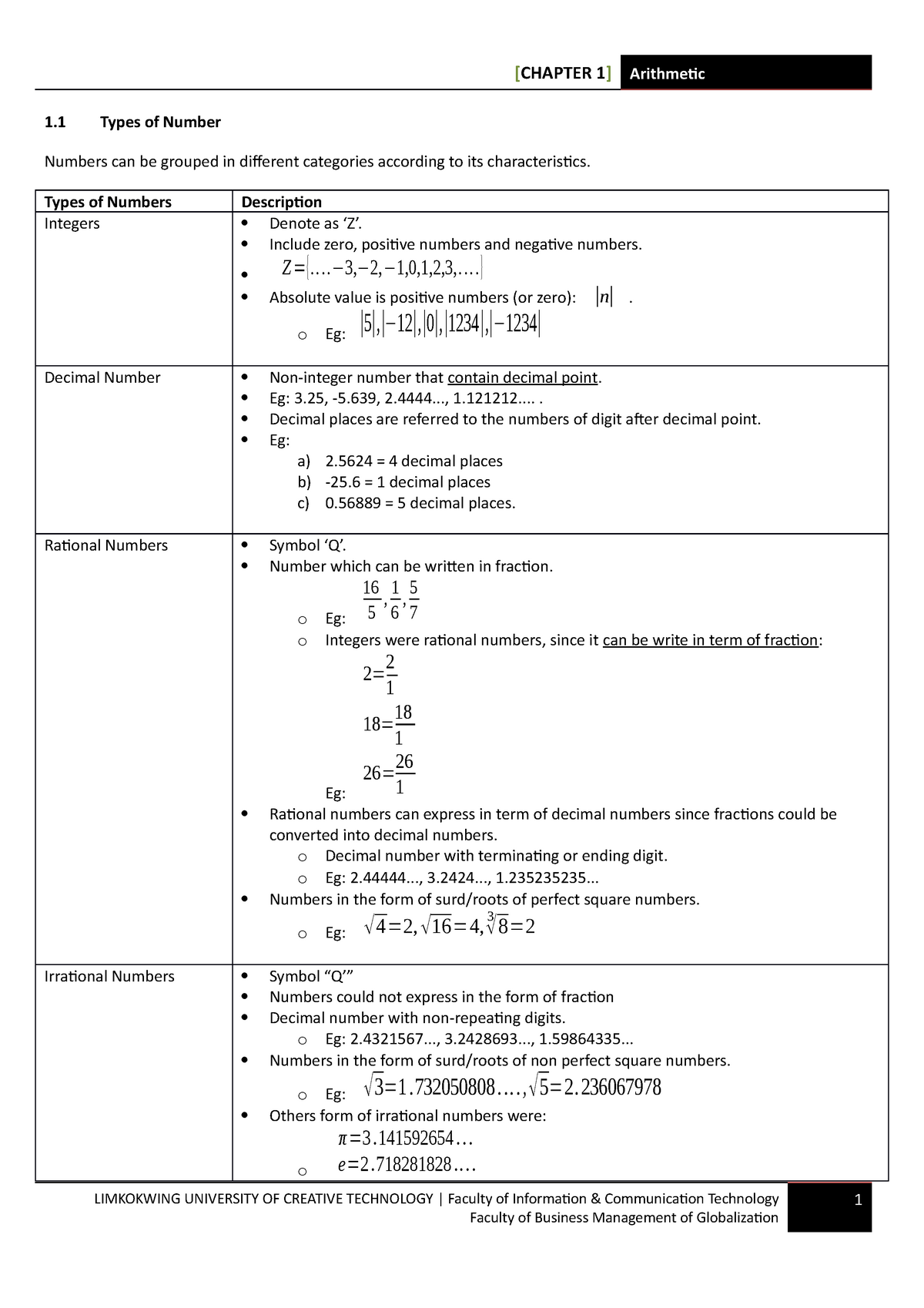 chapter-1-arithmetic-lecture-notes-1-arithmetic-1-types-of-number-numbers-can-be-grouped