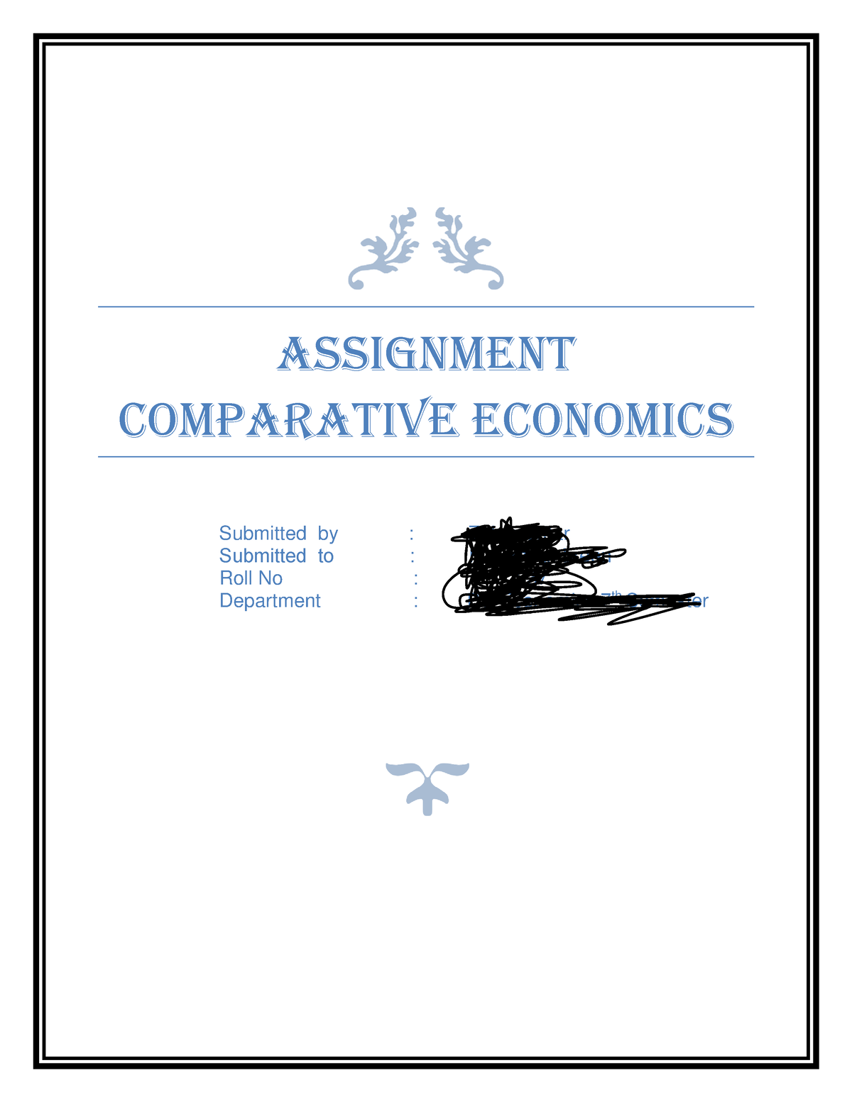 comparative economics essay topics