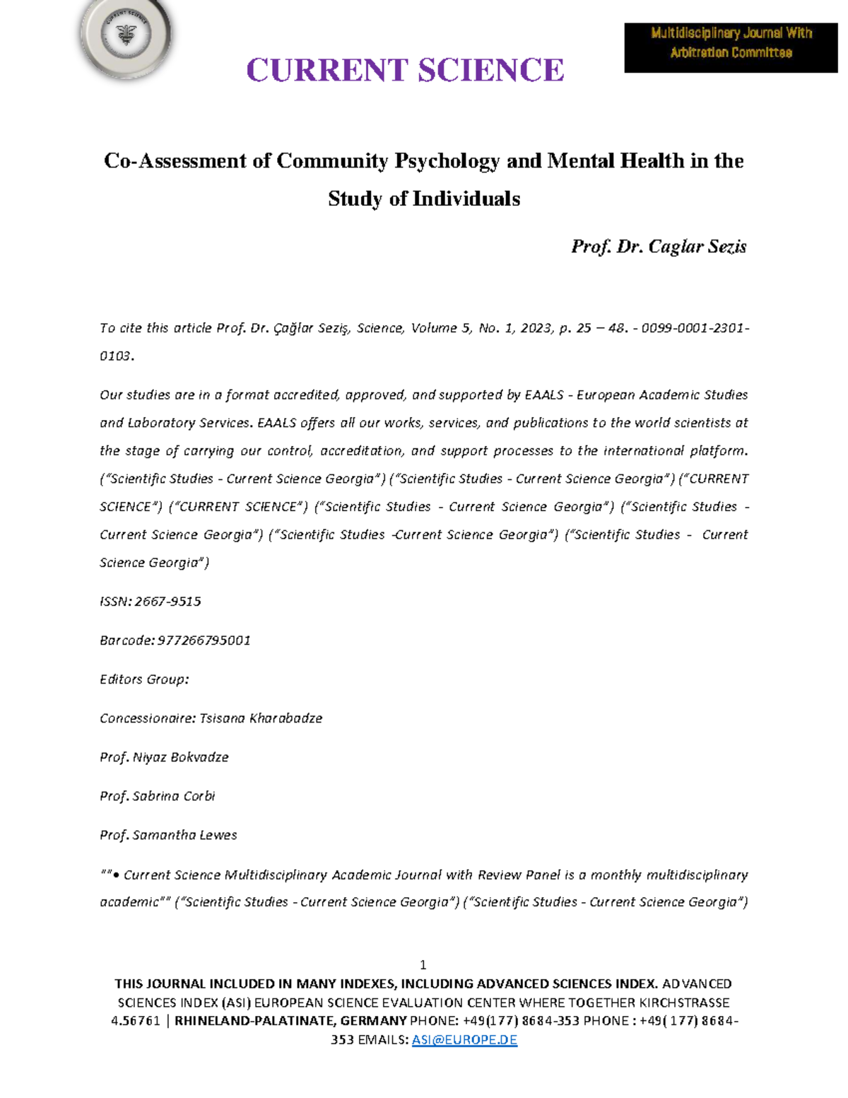 co-assessment-of-community-psychology-an-1-this-journal-included-in