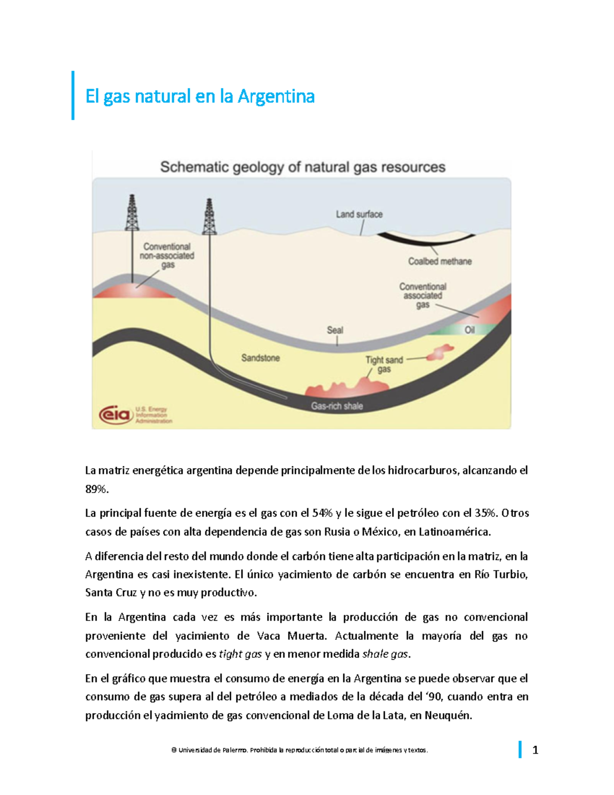 M9. EL gas natural en Argentina - El gas natural en la Argentina La ...