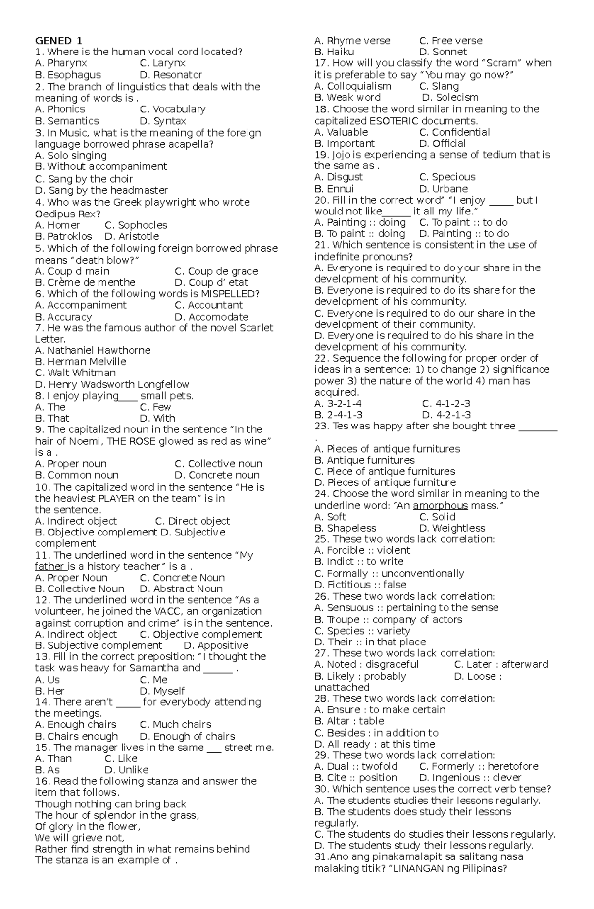 let-previous-exam-questions-gened-1-where-is-the-human-vocal-cord