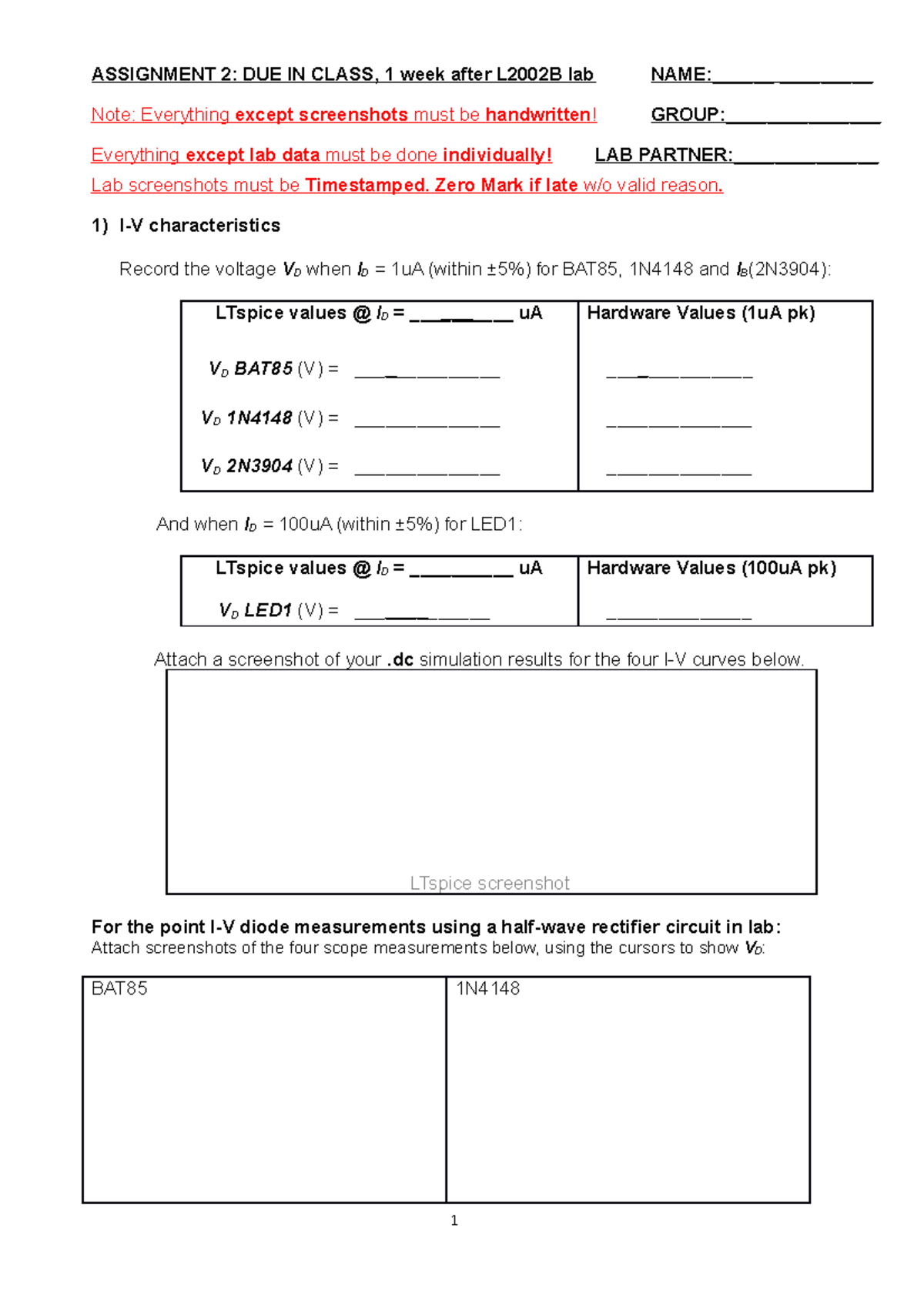 L2002 B AY22-23 Assignment 2 v1 - ASSIGNMENT 2: DUE IN CLASS, 1 week ...