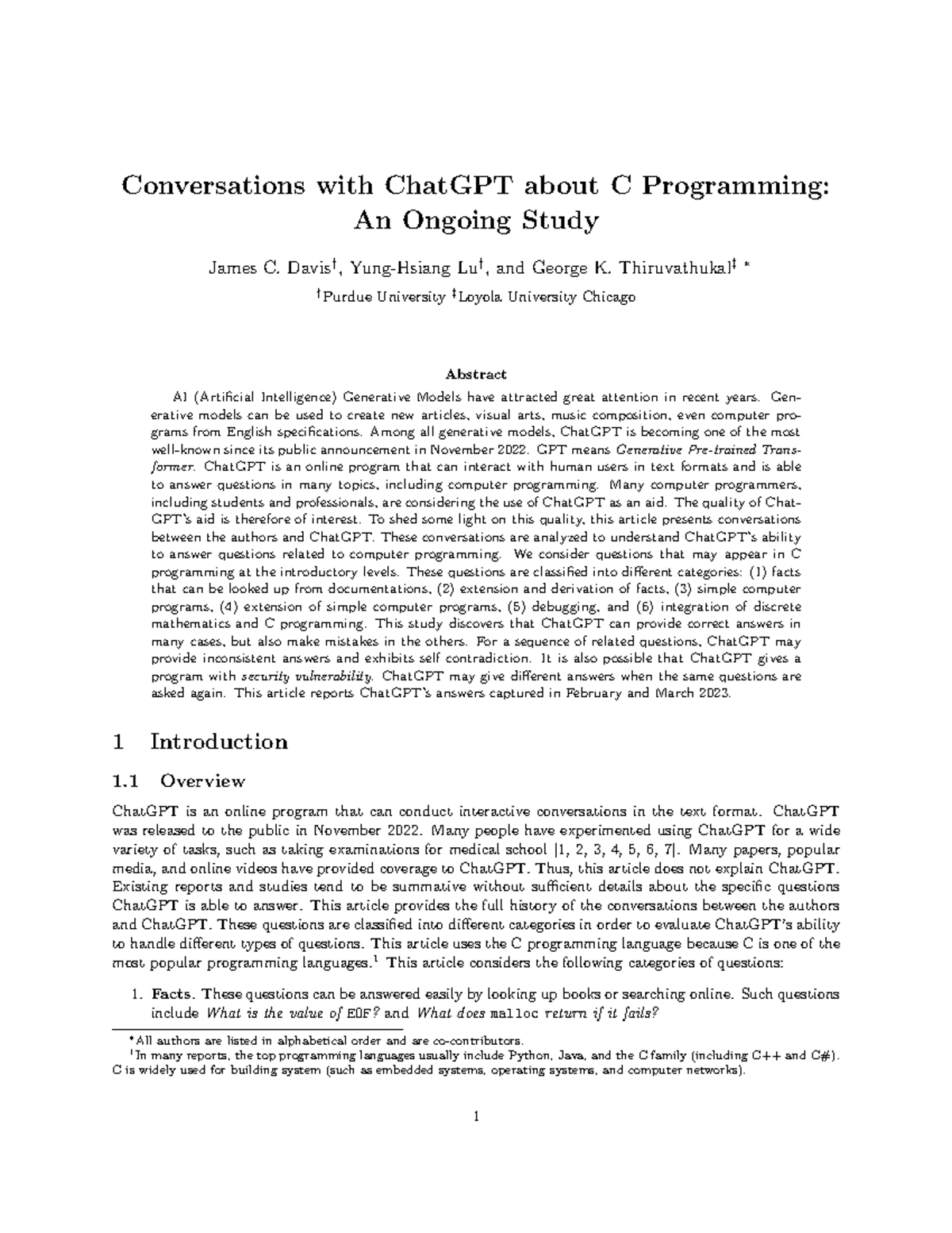 Chat GPT and C Programming - Conversations with ChatGPT about C ...