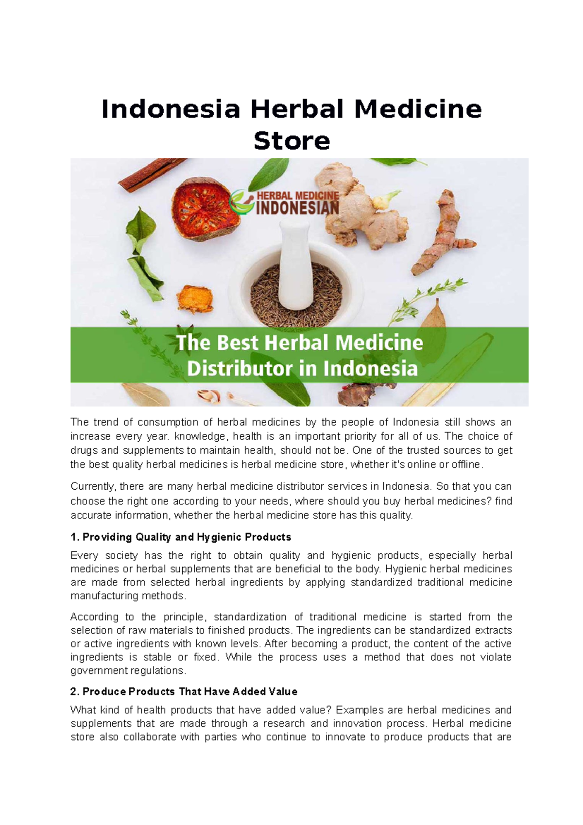 Indonesia Herbal Medicine Store Indonesia Herbal Medicine Store The