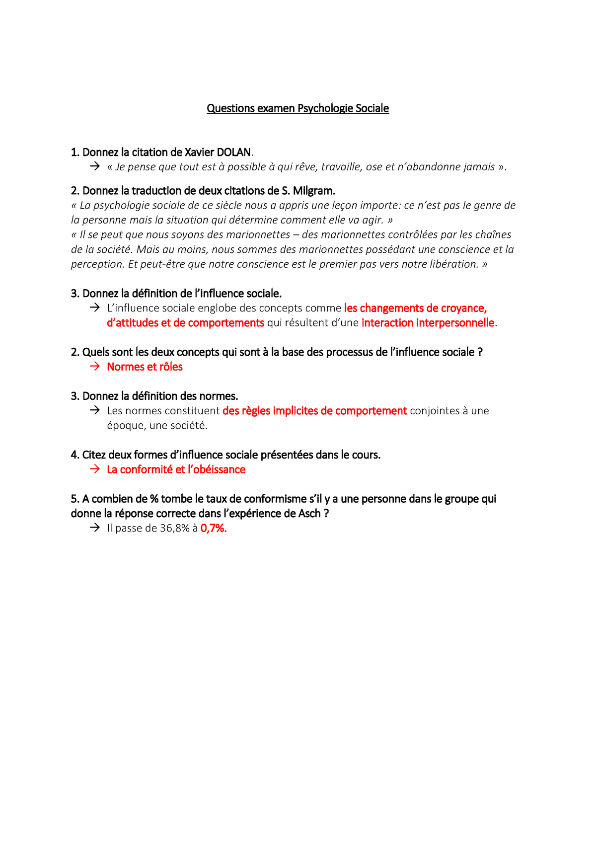 Examen Mai 16 Questions Et Reponses Studocu