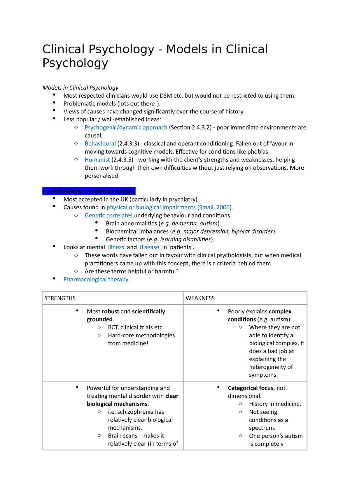 clinical psychology undergraduate dissertation