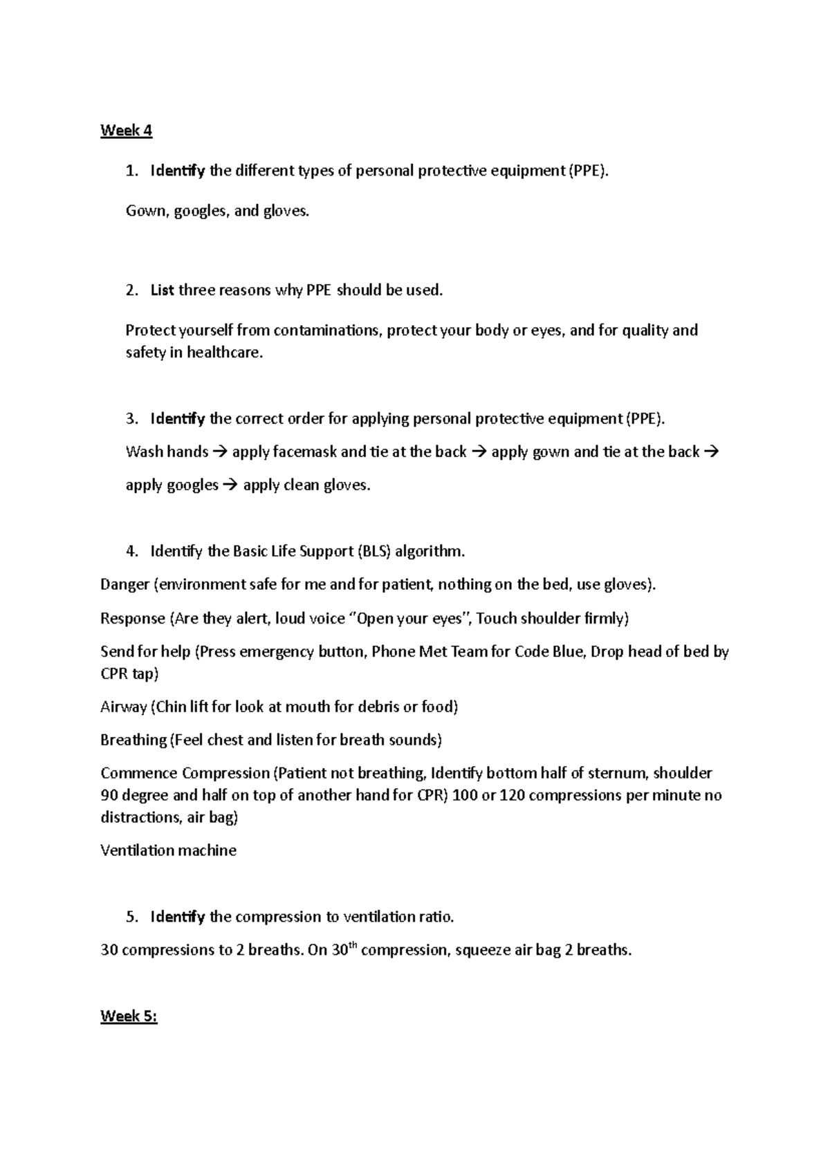 HNN112 Lecture Notes - Week 4 Identify the different types of personal ...