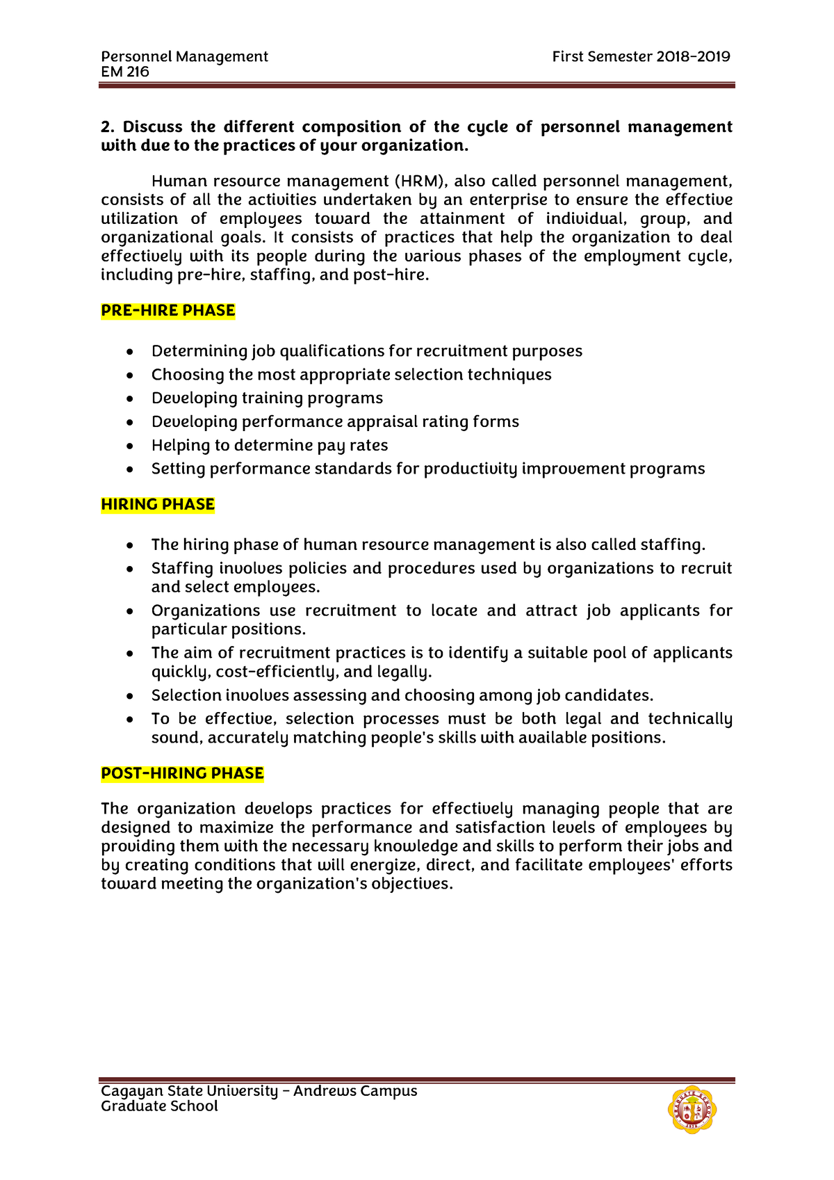 em-216-personnel-management-different-composition-of-the-cycle-of