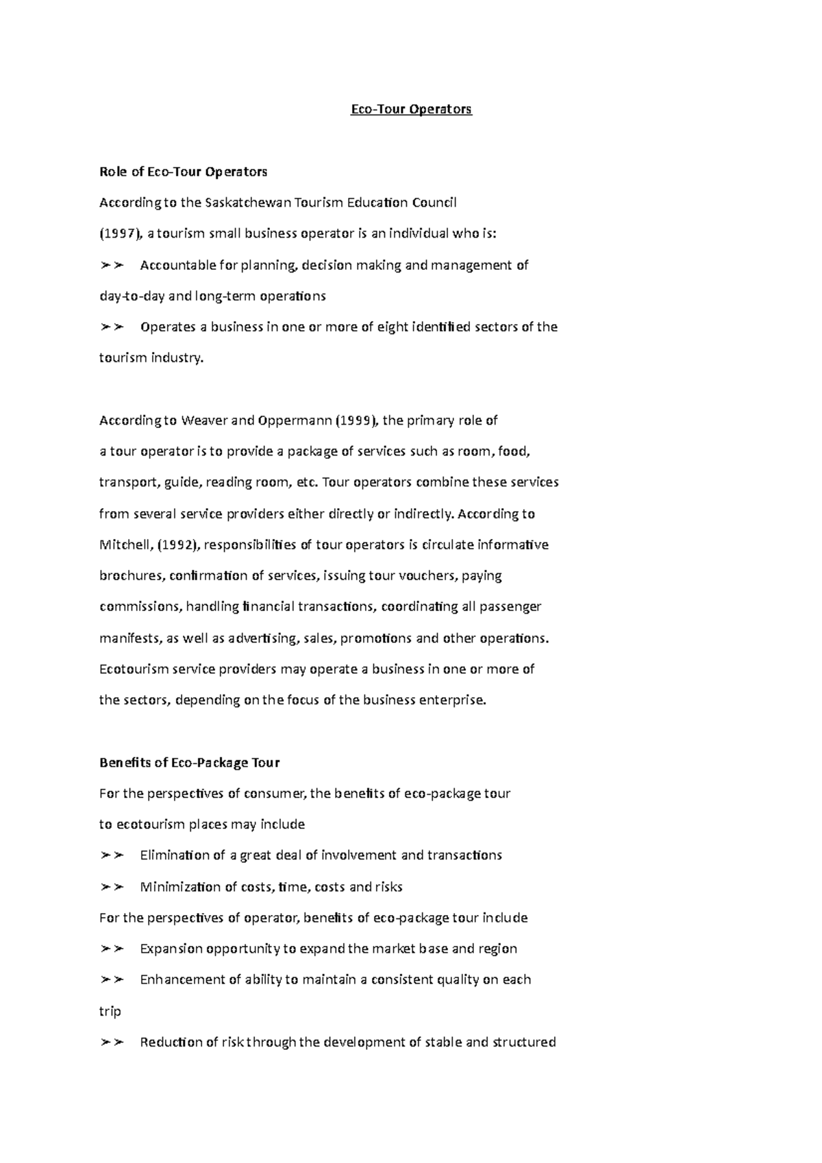 eco-36-short-note-eco-tour-operators-role-of-eco-tour-operators