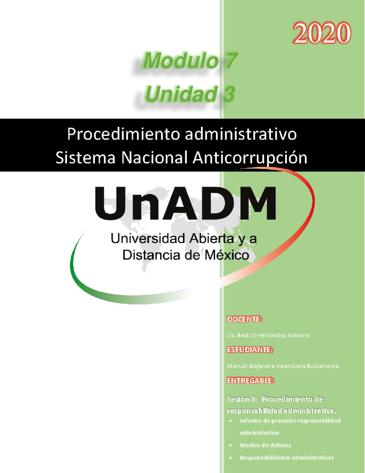 Procedimiento de responsabilidad administrativa, Procedimiento ...