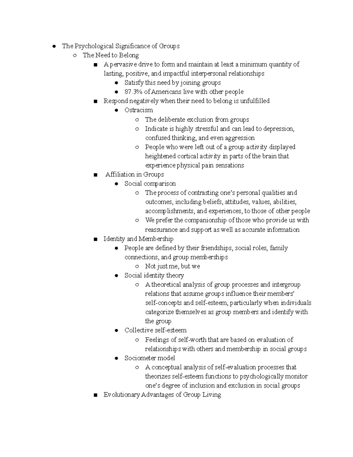 Ch 6 - Lecture notes 6 - 2319 - UH - Studocu