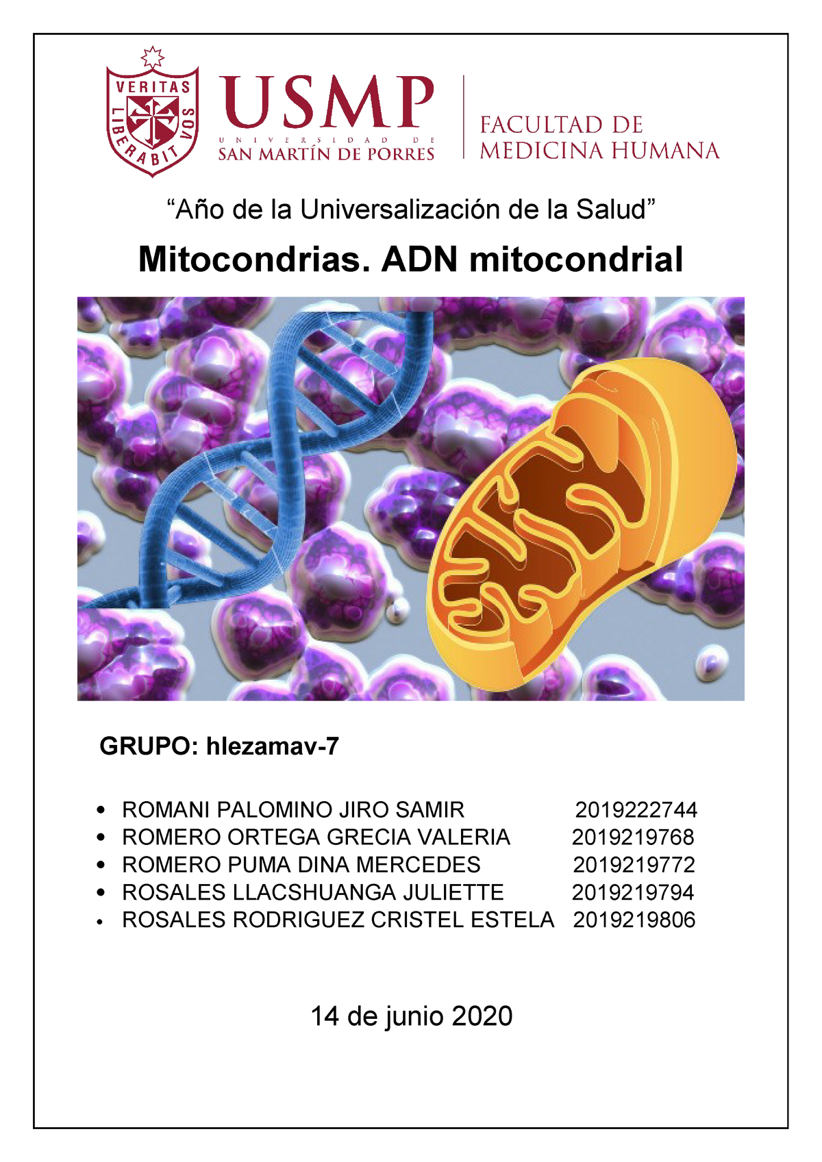 Tarea 6 Biología celula StuDocu