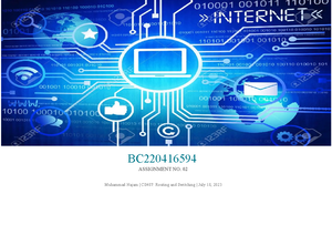 CS205 Assignment NO-1 - BC INFORMATION SECURITY Muhammad Najam ...