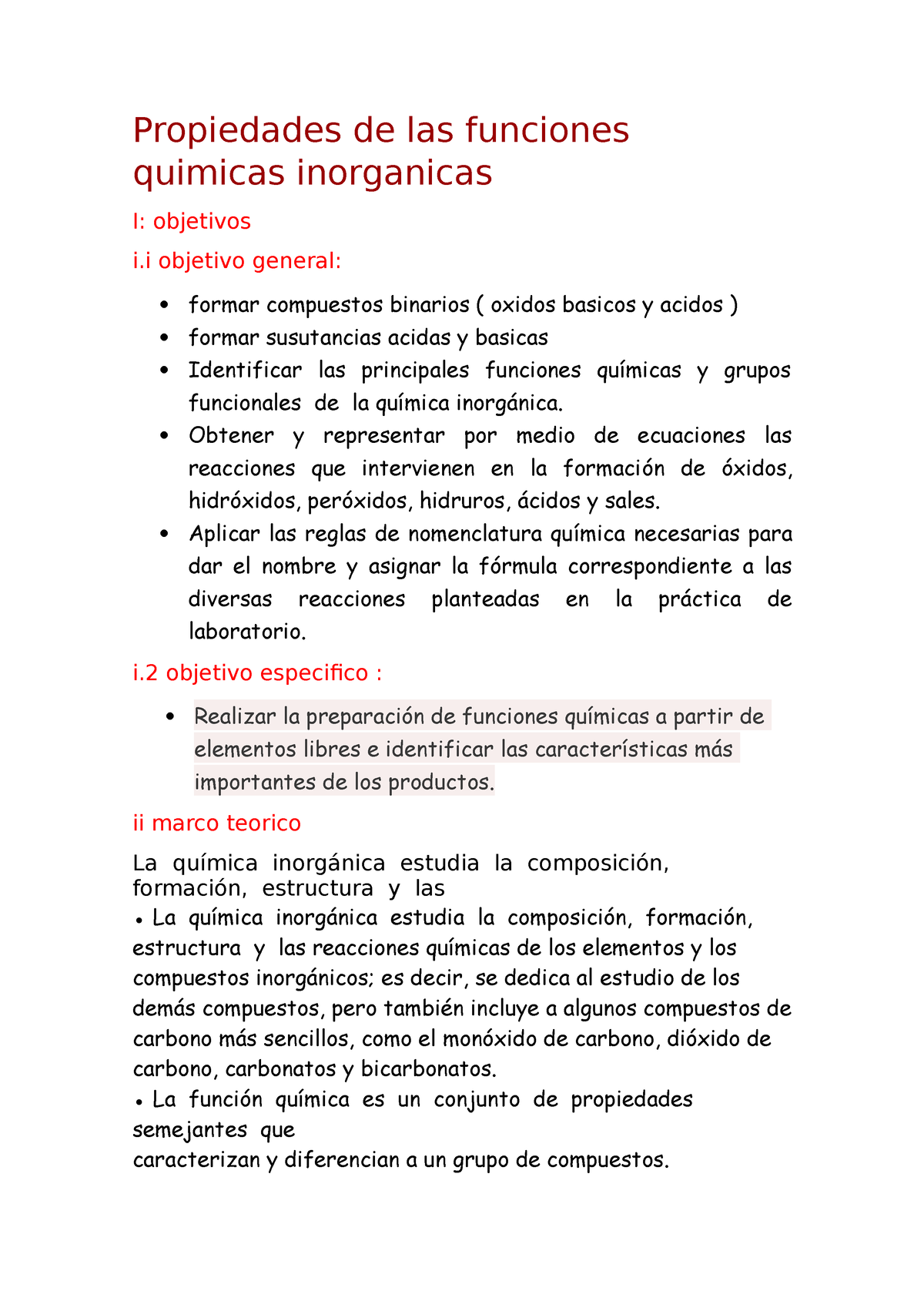 Propiedades De Las Funciones Quimicas Inorganicas 2 - Propiedades De ...