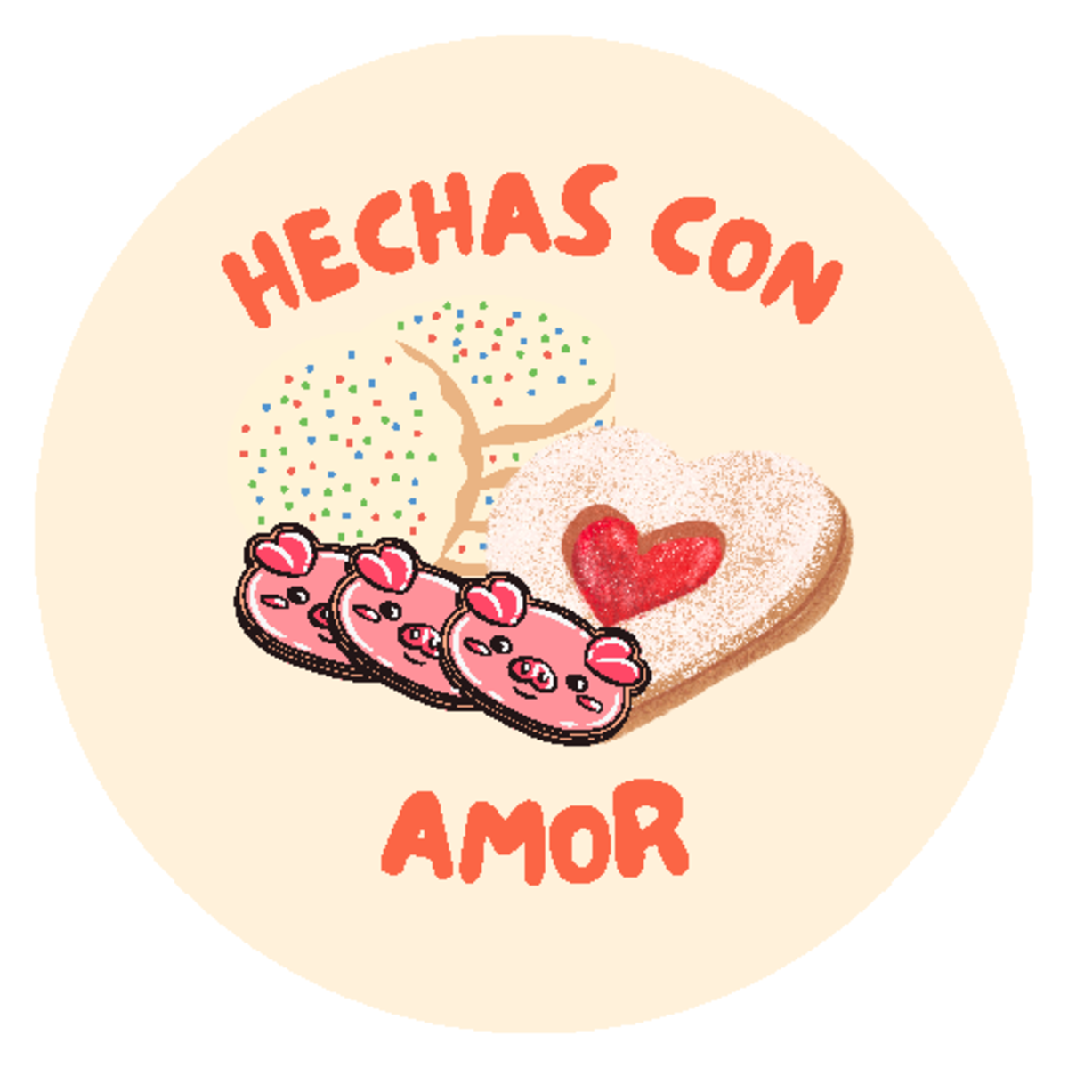 Estiqueta redonda para tu proyecto de empredimiento Contabilidad