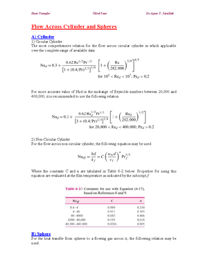 Musheb - Heat Transfer - Studocu