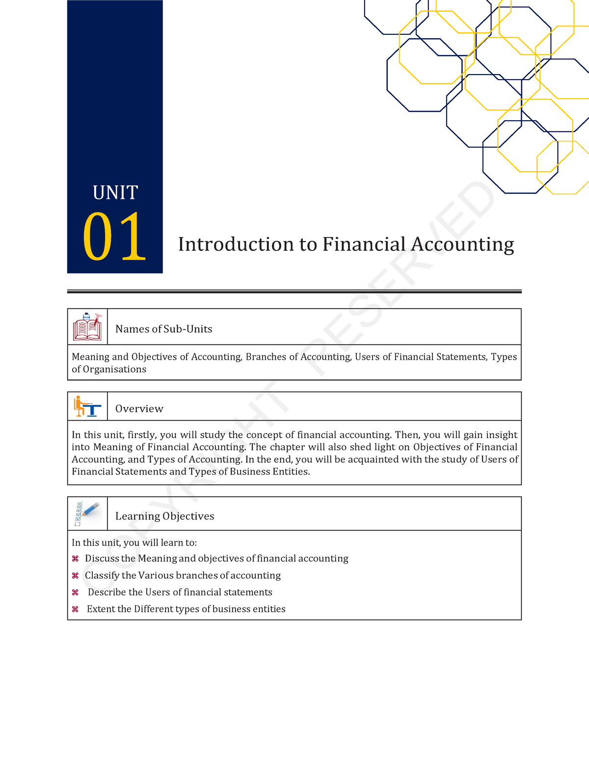 BBA Accounting For Business 01 - Introduction To Financial Accounting ...