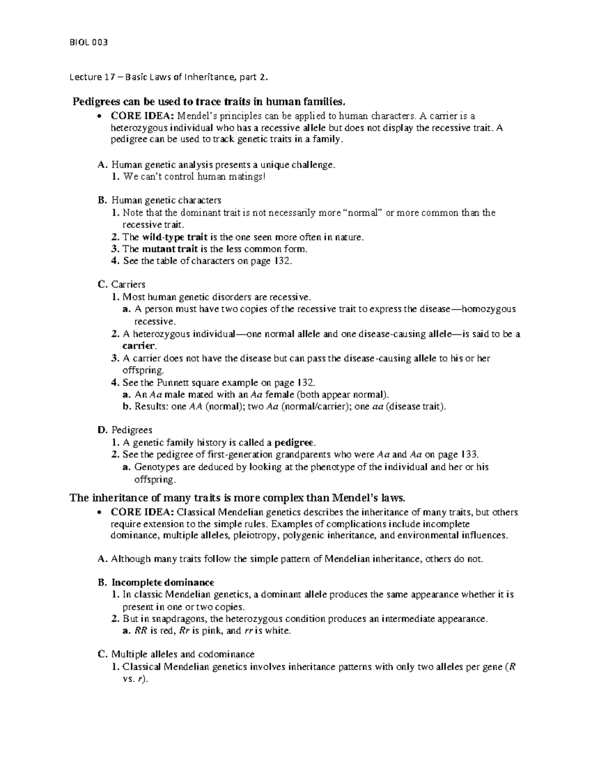 laws of inheritance assignment