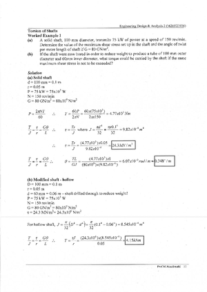 Unit 1 prob A - NOTES - Engineering Technology - Studocu