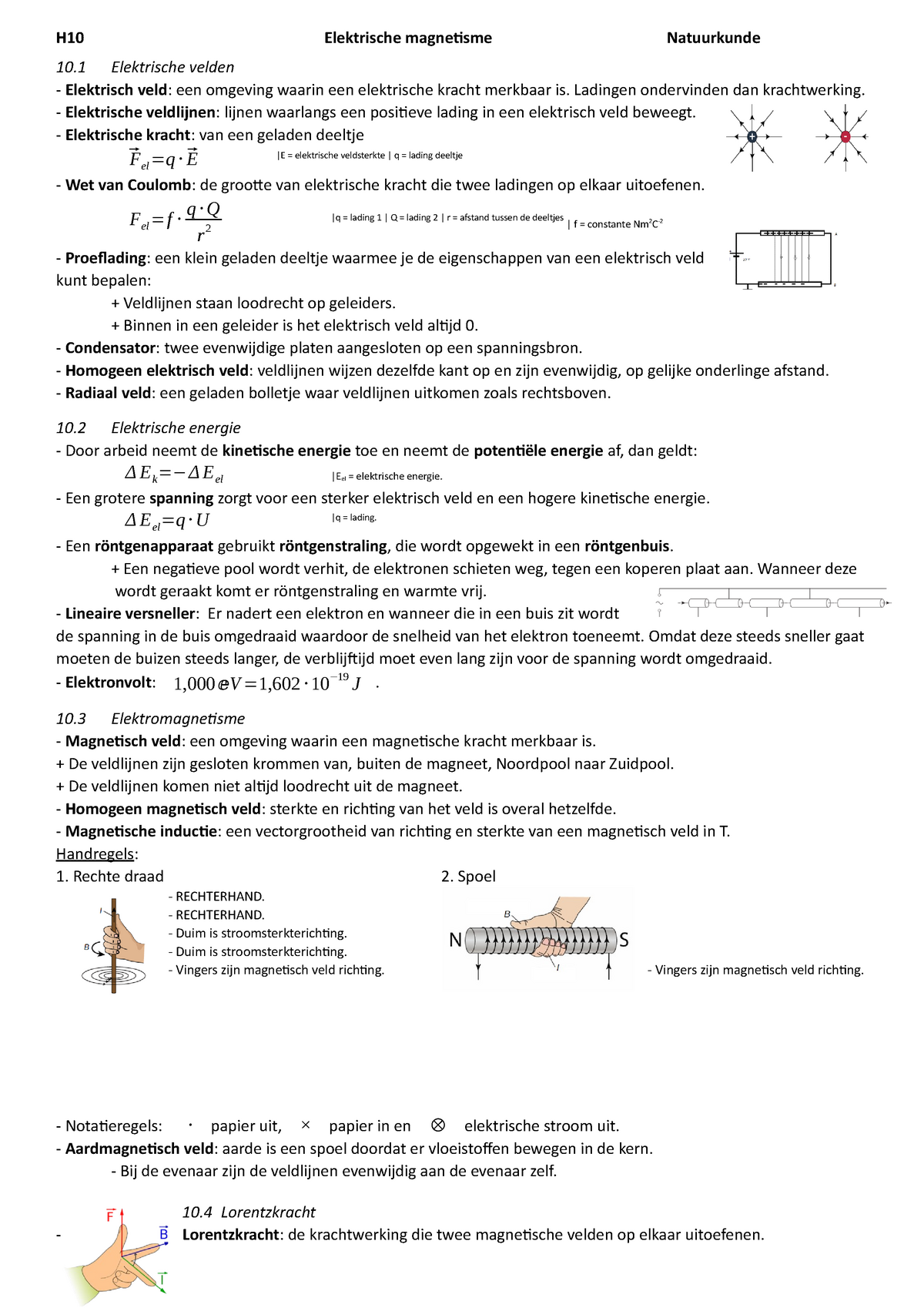 Natuurkunde Vwo 5 Hoofdstuk 10 Elektrische Magnetisme H10 Elektrische Magnetisme 1949