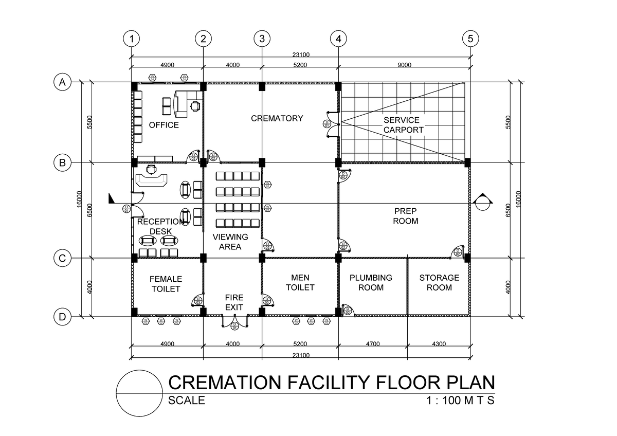 Cremation - SERVICE CARPORT ROOMPREP CREMATORY VIEWINGAREA ...
