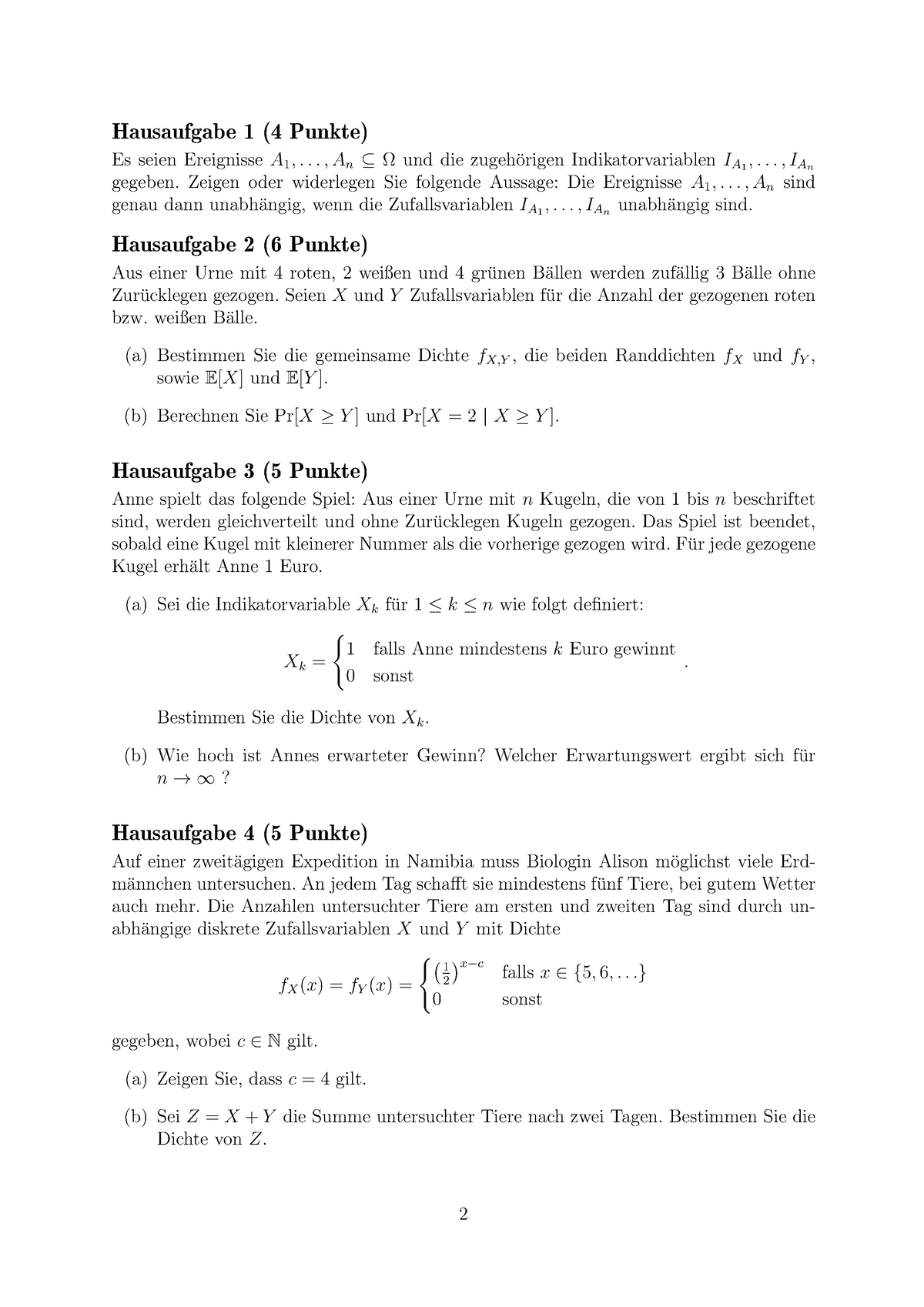 4. Hausaufgabe DWT - Solution Of Homework 4 - Hausaufgabe 1 (4 Punkte ...