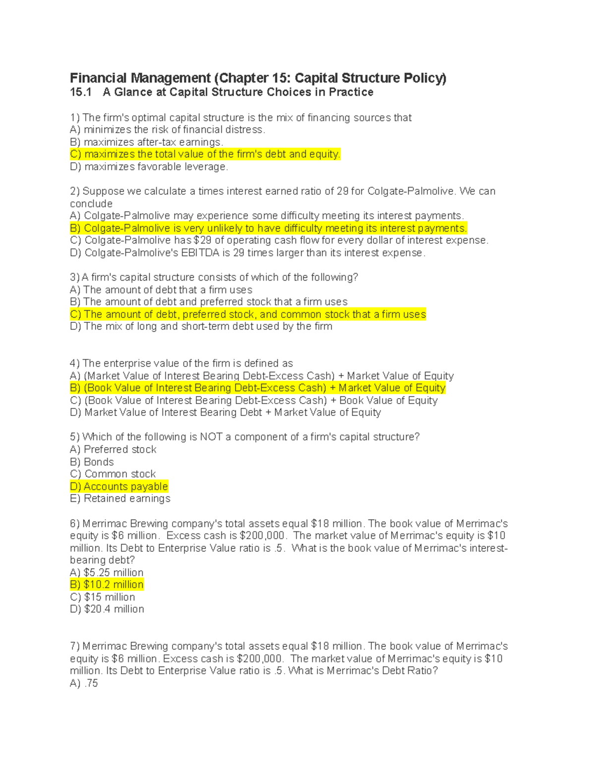 capital-structure-final-financial-management-chapter-15-capital