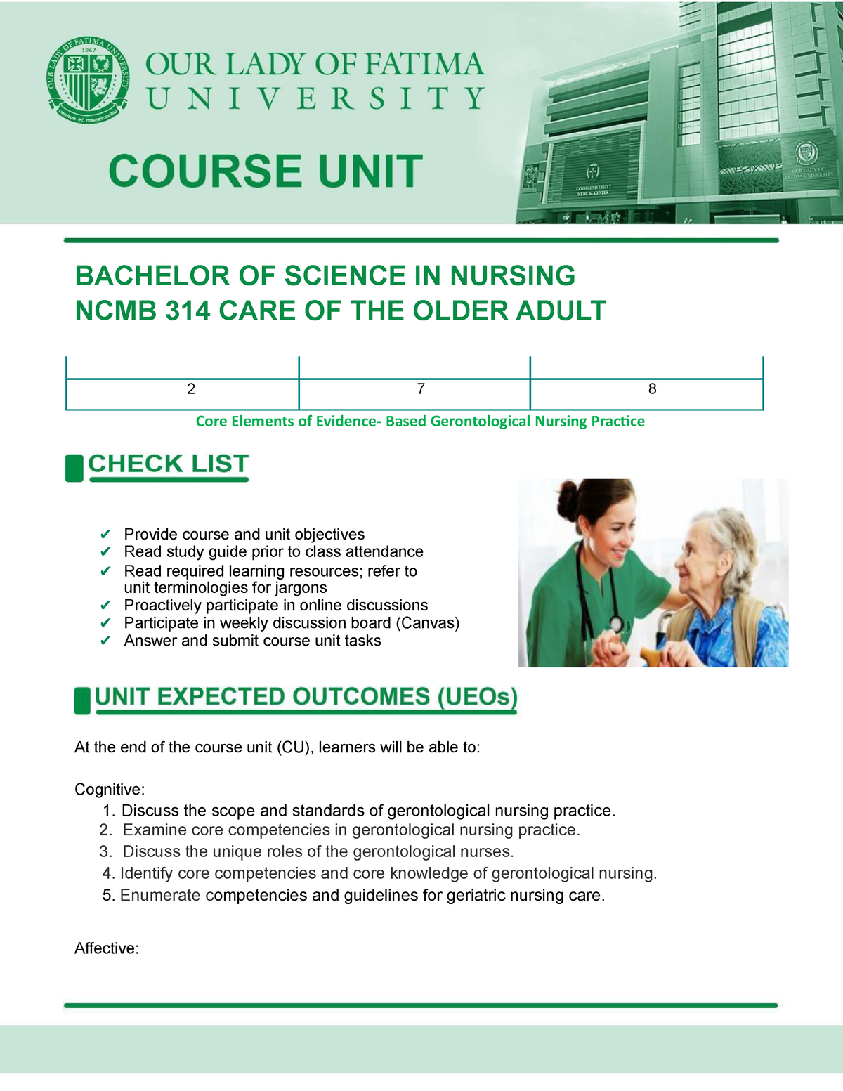 plan of study cscc nursing