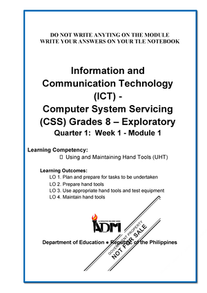 7 Competencies Of Computer System Servicing That Students Ought To ...