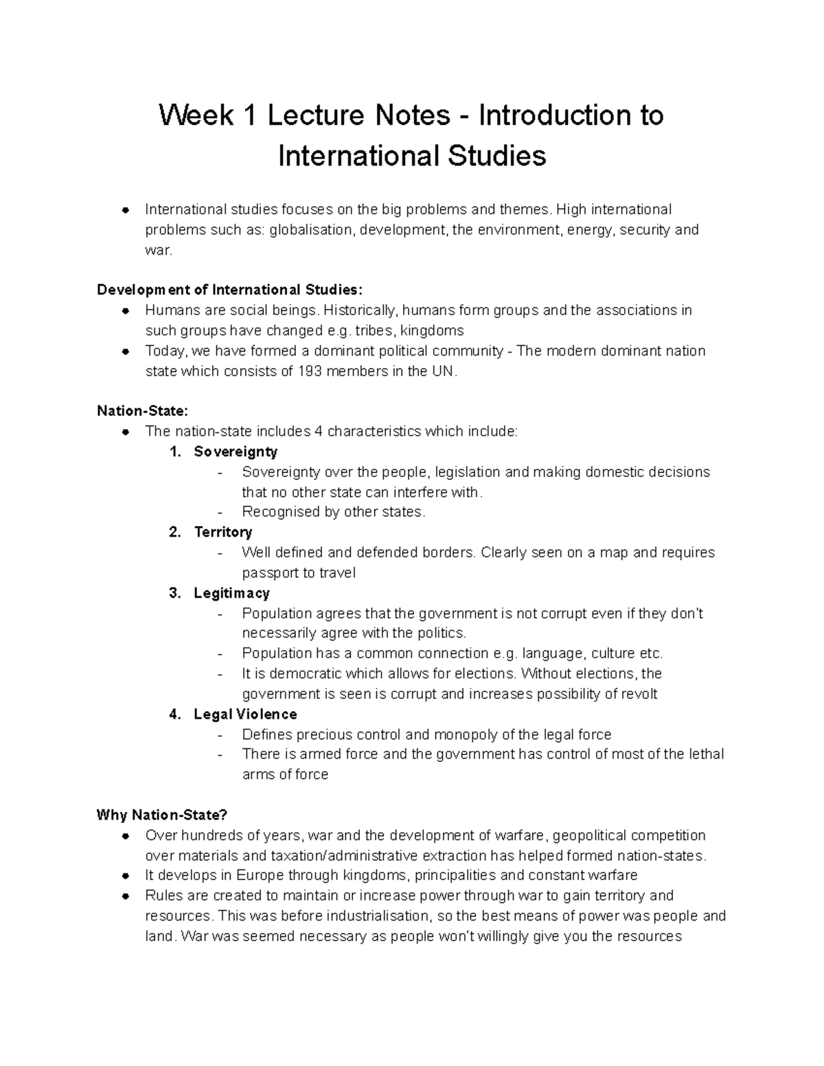 week-1-lecture-notes-introduction-to-international-studies-high