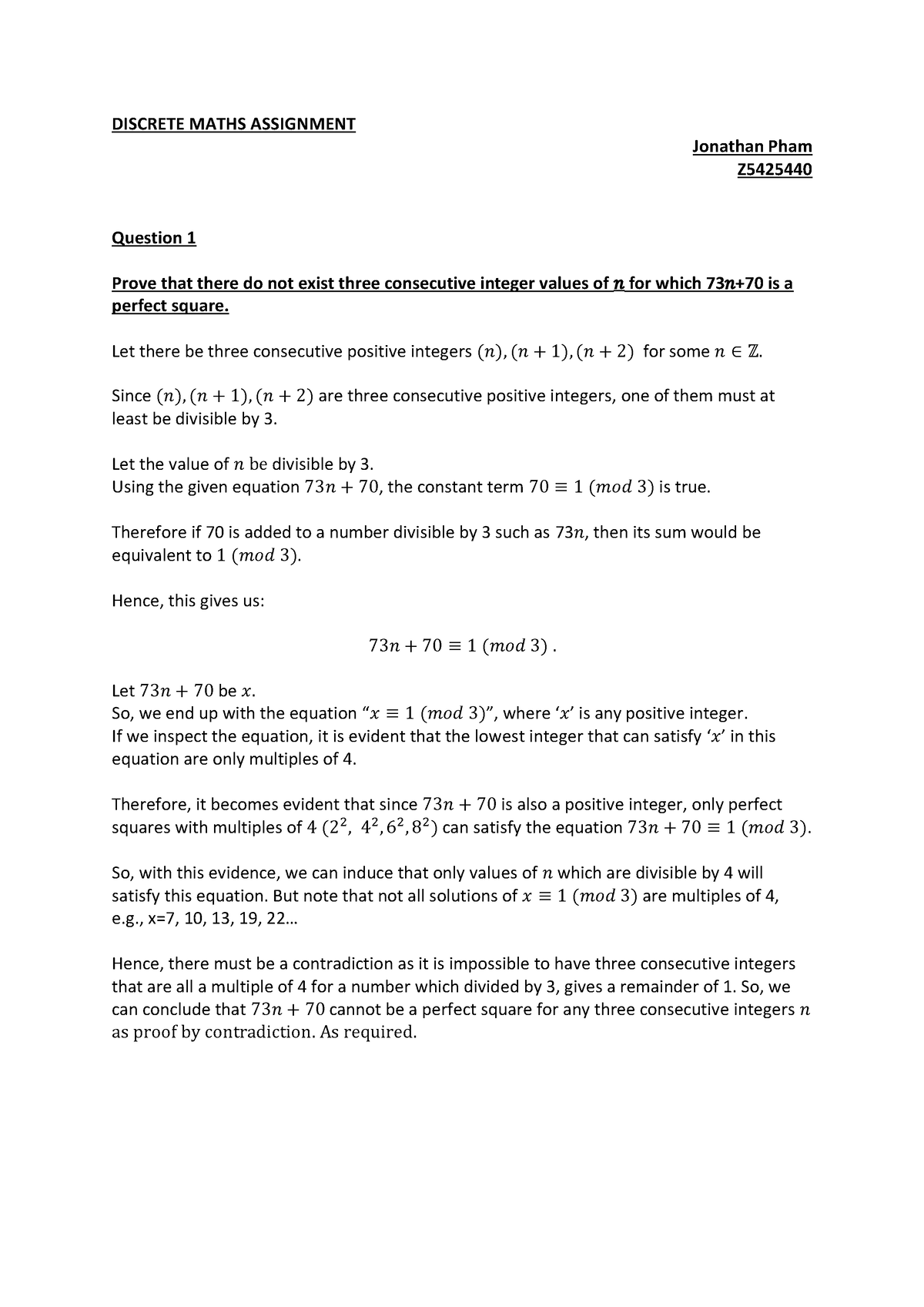 discrete mathematics nptel assignment solutions