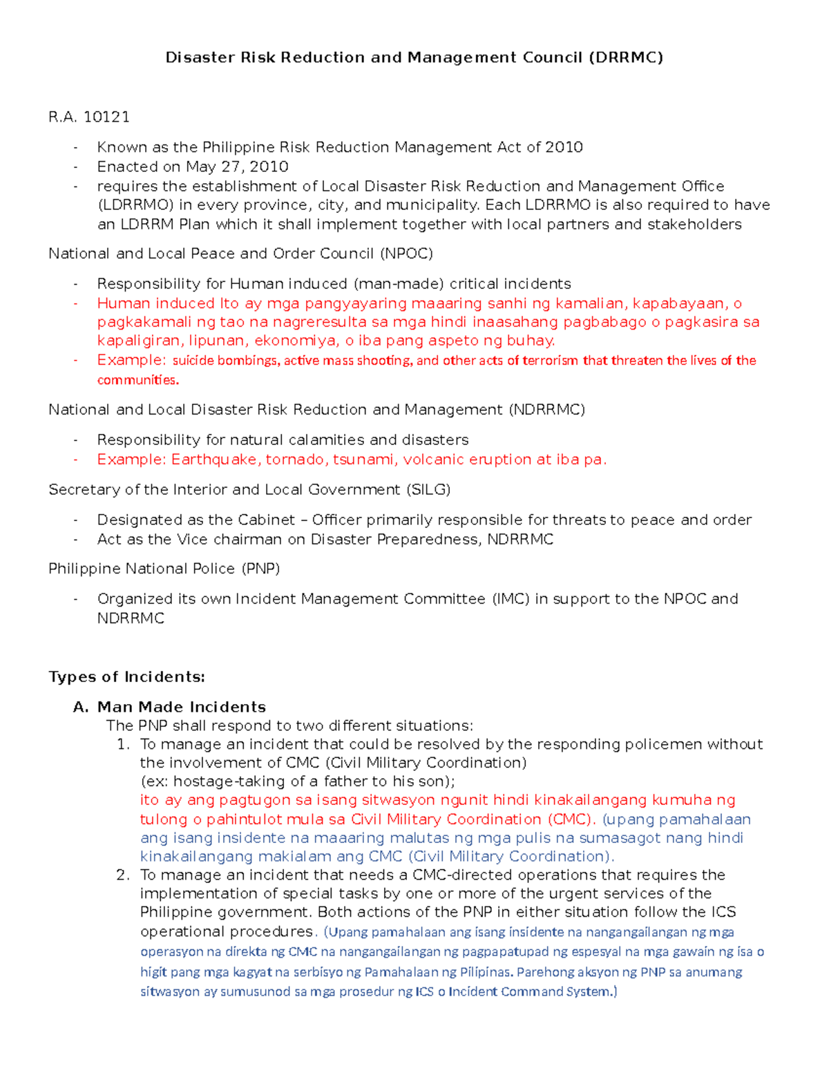 4.4 Report - good - Disaster Risk Reduction and Management Council ...